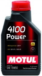 Моторно масло MOTUL 4100 Power 15W50