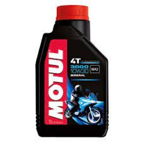 Мотоциклетно масло MOTUL 3000 10W30 4T 1L
