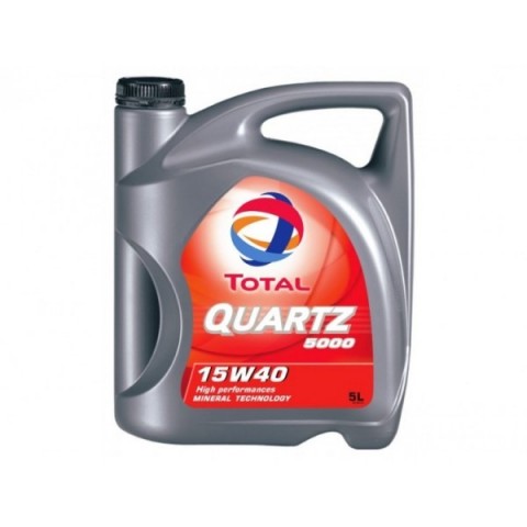 Моторно масло TOTAL QUARTZ DIESEL 5000 15W40 5L
